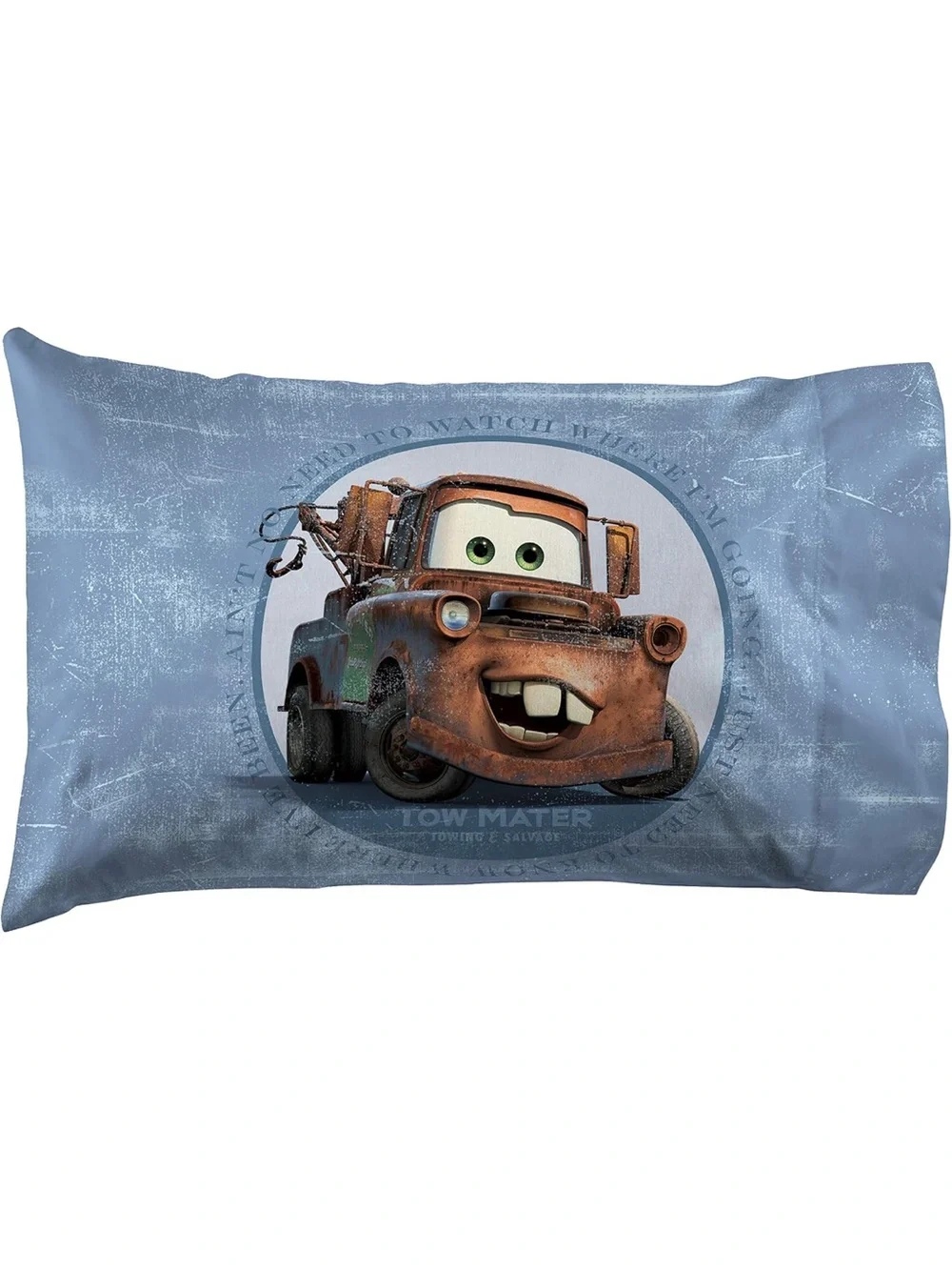 Jay Franco Kids Disney Pixar Cars Full Sheet Set Tow Mater Lightning McQueen